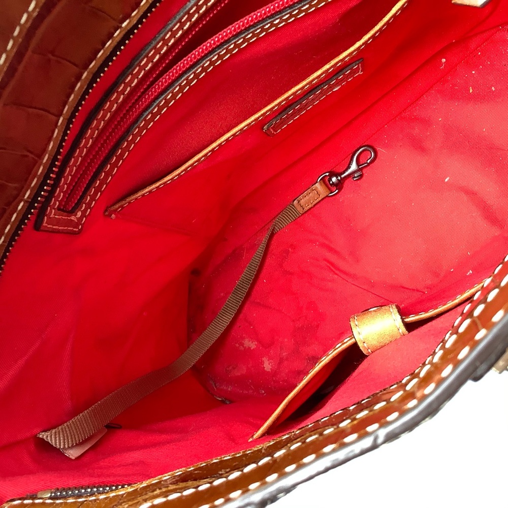Dooney & Bourke Croco Lexington Shopper - Picture 5 of 5